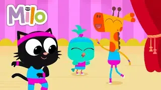 Milo’s fancy footwork! 💃​🕺 | Milo Official Channel