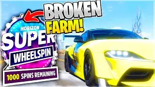NEW Forza Horizon 5 Money Glitch! HOW TO FARM Super Wheel Spins FAST