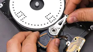 How to Make a Futuristic LED Clock from Broken HDD | Remake Project