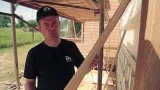 Вертикальная установка панелей Хокла