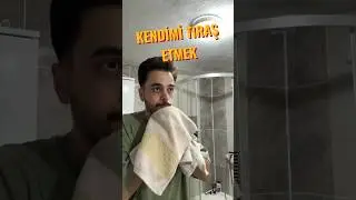 shaving myself