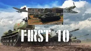 War Thunder First 10 - T-44 122