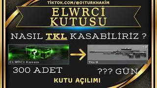 #wolfteam TKL NASIL KASILIR ? 300 Adet ELWRCİ Kasası Açılımı. KAÇ GÜN TKL ÇIKARDIK ?