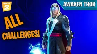 How to *AWAKEN* Thor in Season 4: Fortnite! All Awaken Challenges GUIDE!