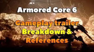 Armored Core 6 Gameplay trailer Reference breakdown