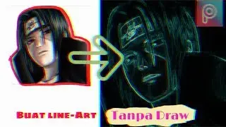 Gampang!! Membuat Line-Art tanpa Draw 100% Jago