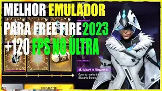 MELHOR EMULADOR PARA JOGAR FREE FIRE 2023