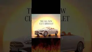 Mercedes CLE Cabriolet 2024. Mercedes Convertible Car. #mercedes #mercedesbenz #amg