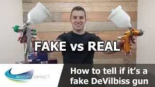 How to tell if it's a Fake DeVilbiss Spray Gun - What to look out for