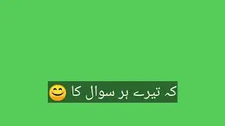 شاعری WhatsApp status green screen free video download
