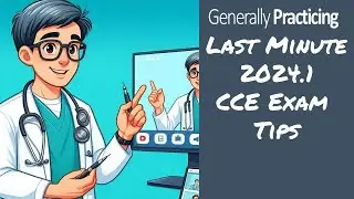 Final CCE Tips!