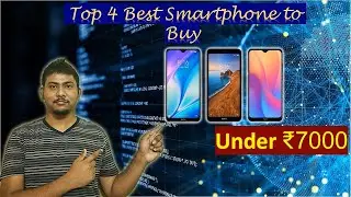 Top 4 Best Smartphones under 7000 in 2021⚡⚡⚡ [ In Bengali ] | Best in Budget |#bestphoneunder7000