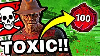 NEVER T-BAG A TOP 1% FREDDY!! | Dead by Daylight