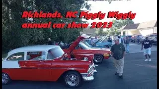 Richlands NC Piggly Wiggly car show 2023