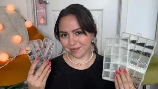 ASMR with my new ✨bedazzling✨ gem sets