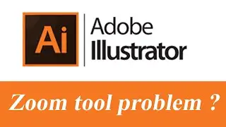 How to fix Animated  Zoom in Adobe Illustrator || Return old zoom tool ||