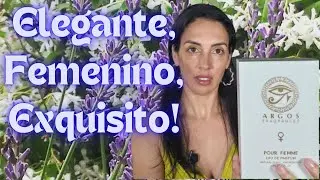 ARGOS POUR FEMME. UN FLORAL ELEGANTE Y EXTRA FEMENINO.