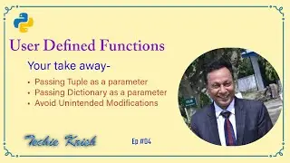 Passing | Tuple | Dictionary | UDF | Unintended Modifications | CBSE | CS | IP | AI | Python