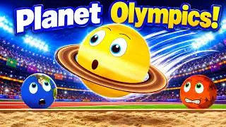 What if the Planets had an Olympics? | Kids Video | Solar System Planets