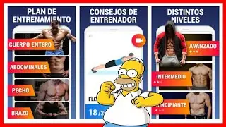 APLICACION PARA HACER EJERCICIOS Y PONERTE EN FORMA SIN SALIR DE CASA
