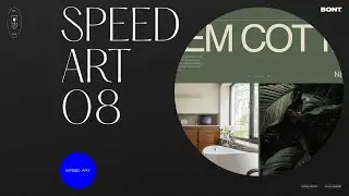 Our process for designing a lodging cottage landing page - Web Design Speed Art 08 - (Prod. Lee)