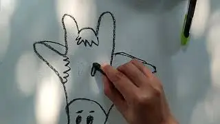 Cara mudah melukis jerapah dan zebra dengan tangan #melukis  #Sbdp #kelas1Sd