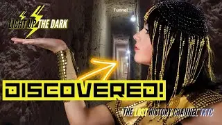 The TUNNEL Discovered in the search for Cleopatra's Tomb