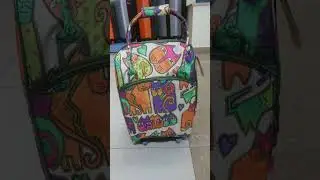 143-2452*_Дорожная сумка на колесах ручная кладь от торговой марки Mr. Bag