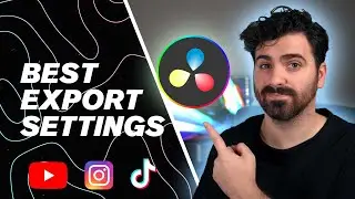 The Best Export Settings for Davinci Resolve - Two High Quality Codecs!