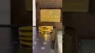 916  4 6Grams Unique and Designer Couple Rings