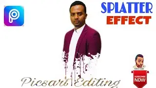 How To Editing Splatter Effect Photos 📸|| Picsart Tutorials app