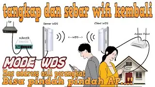 Setting router mode WDS tangkap dan sebar wifi kembali dengan OpenWrt ke DDWrt