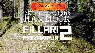 Kuinka pystyttää leiri - riippumattoleiri - Bushmenin ultralight kamoilla?