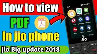 Jio new app PDF Viewer 2018 Big update