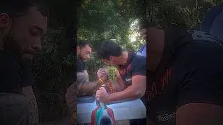 GABRIEL YUNG VS FRANCE ARMWRESTLING 🇫🇷 #armwrestler #devonlarratt #motivation #sport #armwrestling
