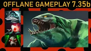 ✨33 Tidehunter 74% Kill participation! Offlane Gameplay 7.35b - Dota 2 Top MMR