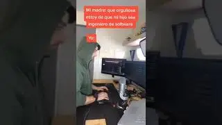 Mi madre orgullosa...