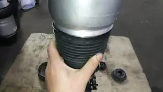 Пневмобаллон Туарег после ремонта.