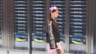 Karl Lagerfeld reincarnates robot look as Chanel goes cyber