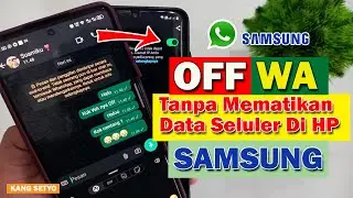 Cara Off Wa tanpa Mematikan Data Seluler di Samsung