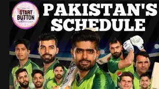 Pakistan Cricket team Schedule for 2021