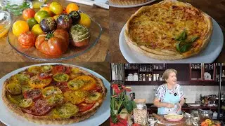 Pite od lisnatog testa sa paradajzom – Tomato tart