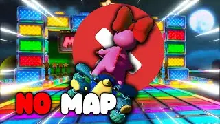 Can I Win Without Seeing The Track in Mario Kart 8 Deluxe?