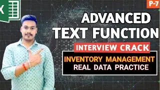 Extract Last Name with Excel's REPLACE Function | 5 Real-World Inventory Management Questions Solved