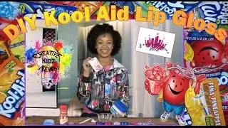 DIY Kool Aid Lip Gloss / Make up Tutorial / Review - Creative Princess