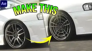 Cool Wheel Effect in After Effects