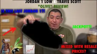 Is this last Jordan 1?! Jordan x Travis Scott Olive Review | DeafSneakerFilms