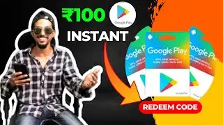 (Unlimited Redeem Code) free redeem code for playstore at ₹0/- | How to get free google redeem code