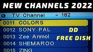 Ristey and Zee Anmol channel in DD Free Dish | DD Free Dish New Update Channels 2022