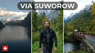 Hiking Via Suworow - Klöntaler See to Glarus - Switzerland